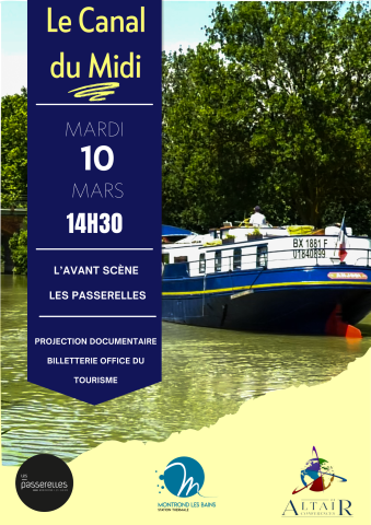 Projection canal du midi 