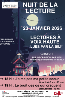 Nuit de la lecture 2026 